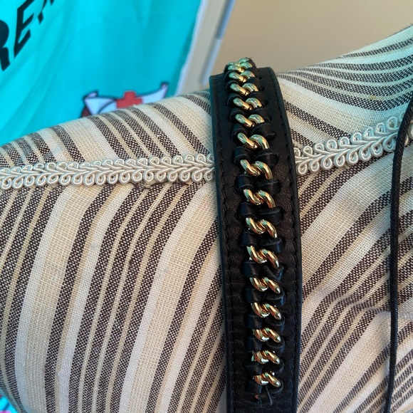 Sabina New York Black genuine Leather Crossbody/Messenger Bag NWT - Picture 7 of 16